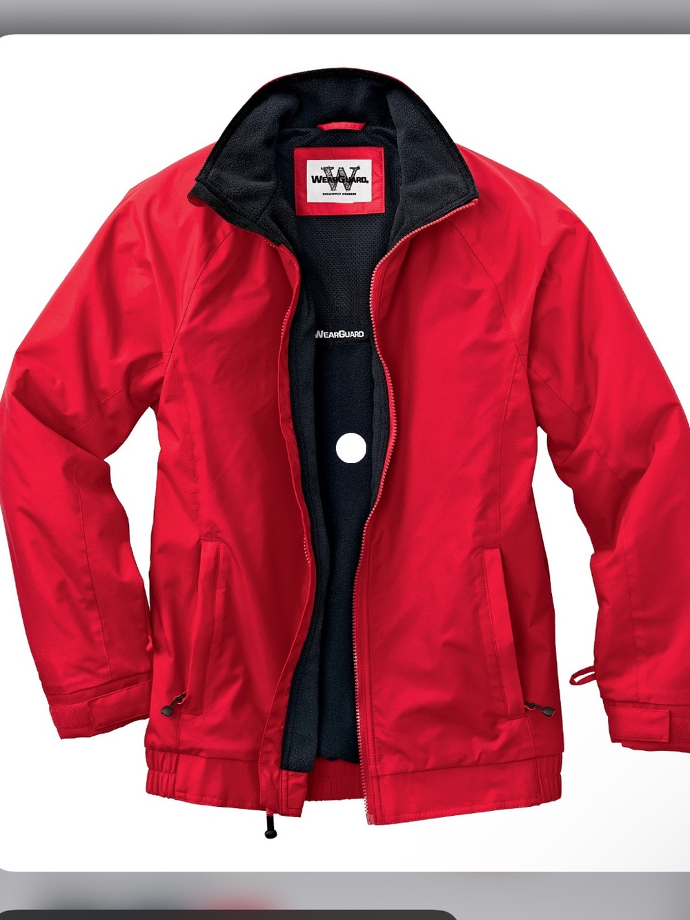 Wear Guard Red Fleece-Lined Jacket
